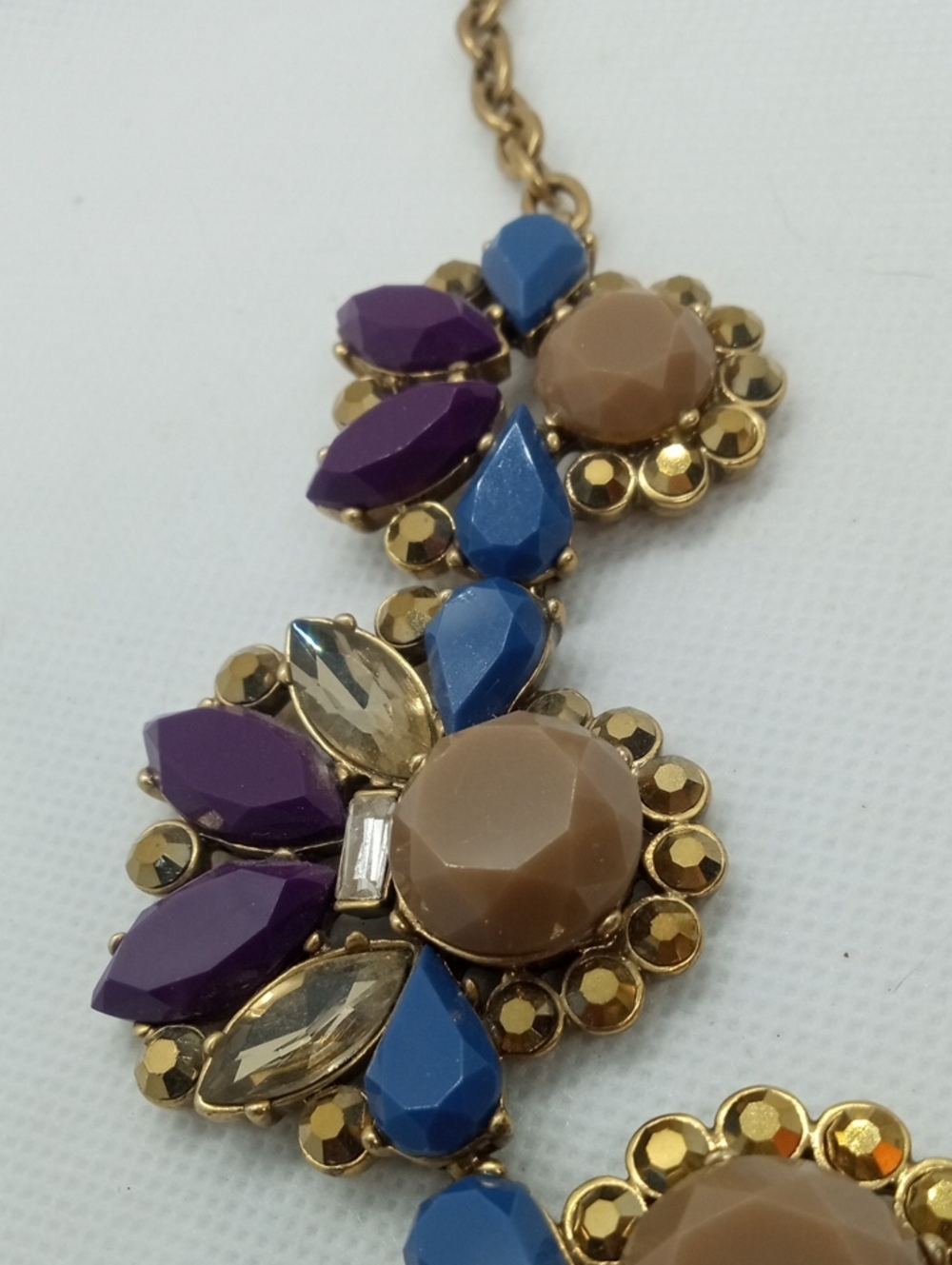 J.CREW FLEURAL STATEMEN NECKLACE - Picture 9 of 11